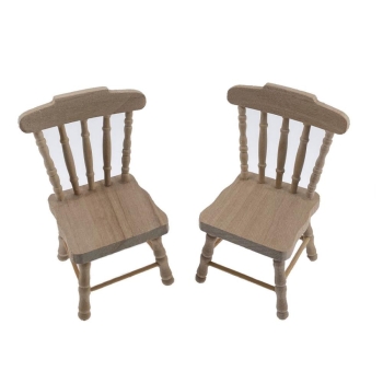 Kitchen Chair (2), Bare Wood Furniture