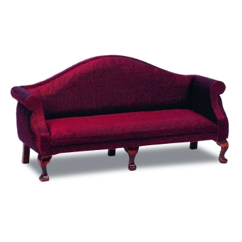 Chippendale upholstered sofa