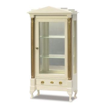 Biedermeier glass cabinet