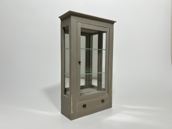 Biedermeier glass cabinet