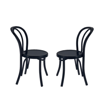 Café chairs, 2 pcs