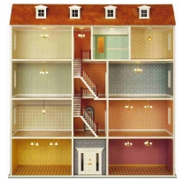 MDF construction kit - Large townhouse