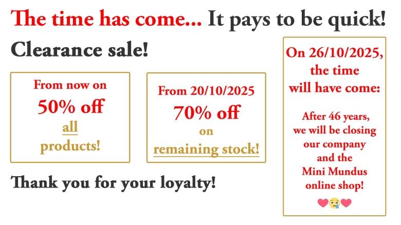 Take advantage of this last chance to make your dream come true!