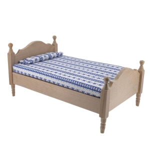 Single Bed,  Bare Wood Furniture