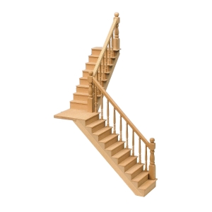 Angled staircase, 250 mm