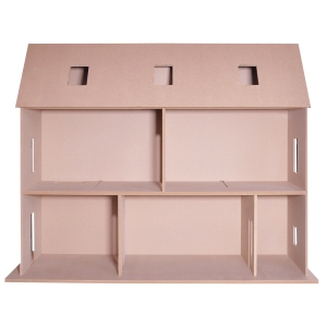 MDF Kit - Wall house with removable roof