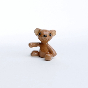 Teddy bear, porcelain, hand-made
