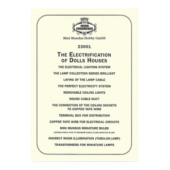 Anleitung - Elektroinstallation - ENGLISCH
