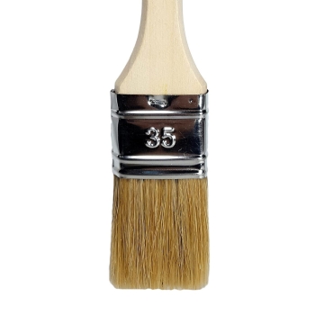 Flat brush for wallpaper paste