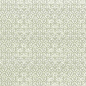 Tapete mit Blumen in Ornamenten