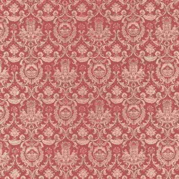 Fountain motif wallpaper