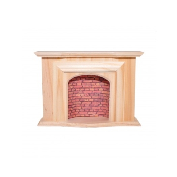 Open fireplace