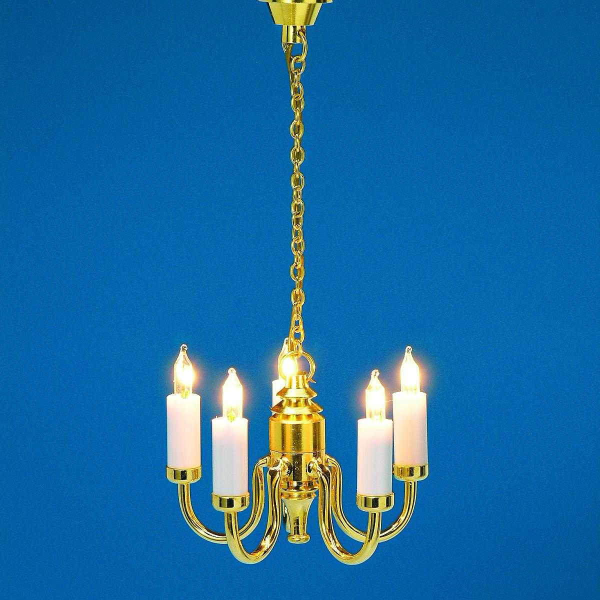 5-lamp chandelier, MiniLux