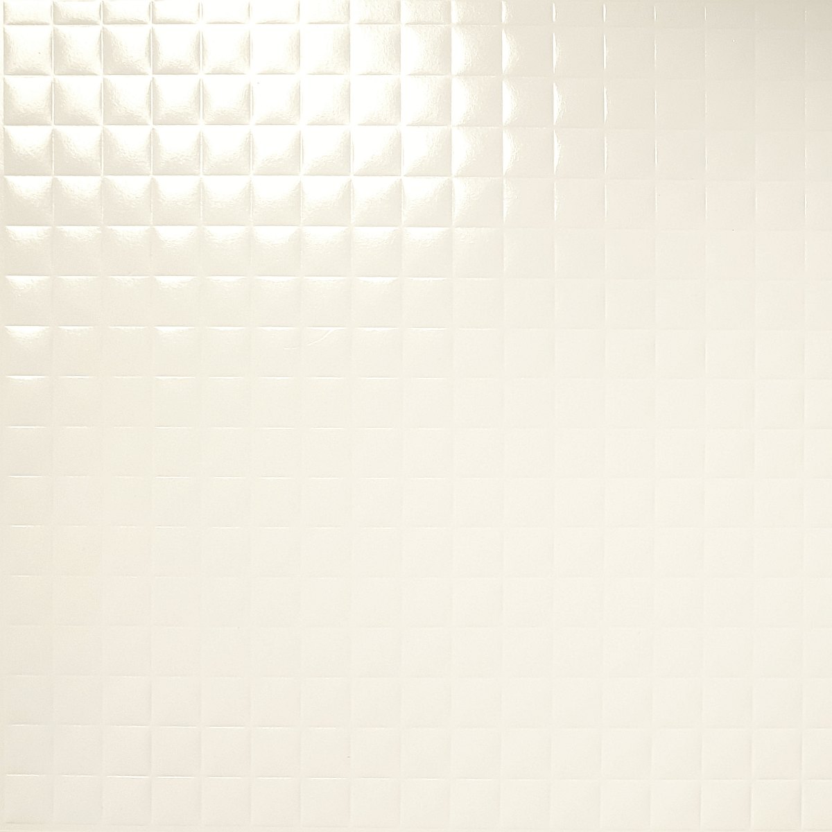 Tile foil, white, 420 x 225 mm
