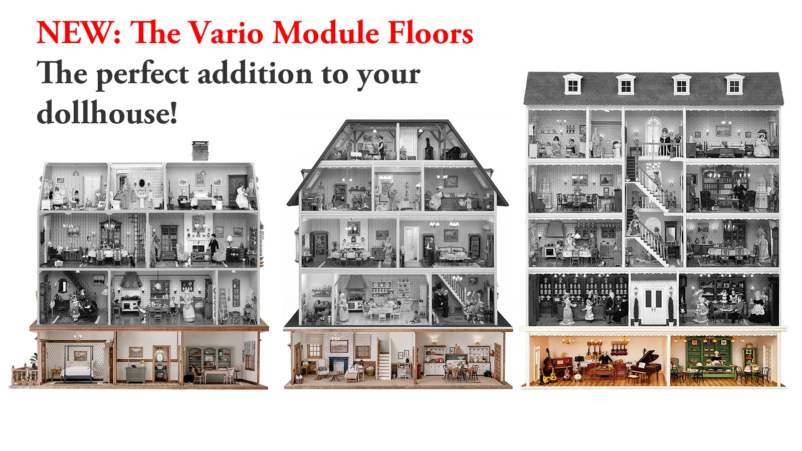 The interior of the Vario Modul floor can be freely designed!